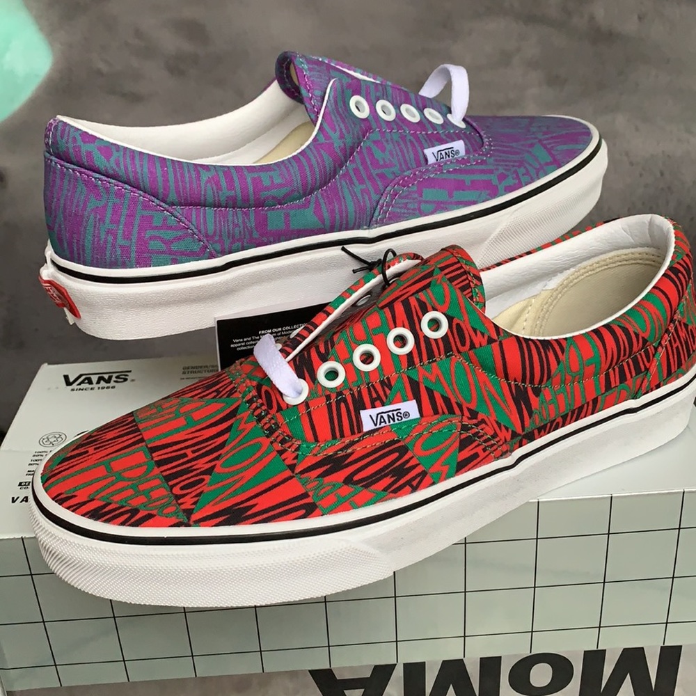 VANS WMNS ERA MOMA Falthringgold/Trwht Sneakers - Picture 9 of 16